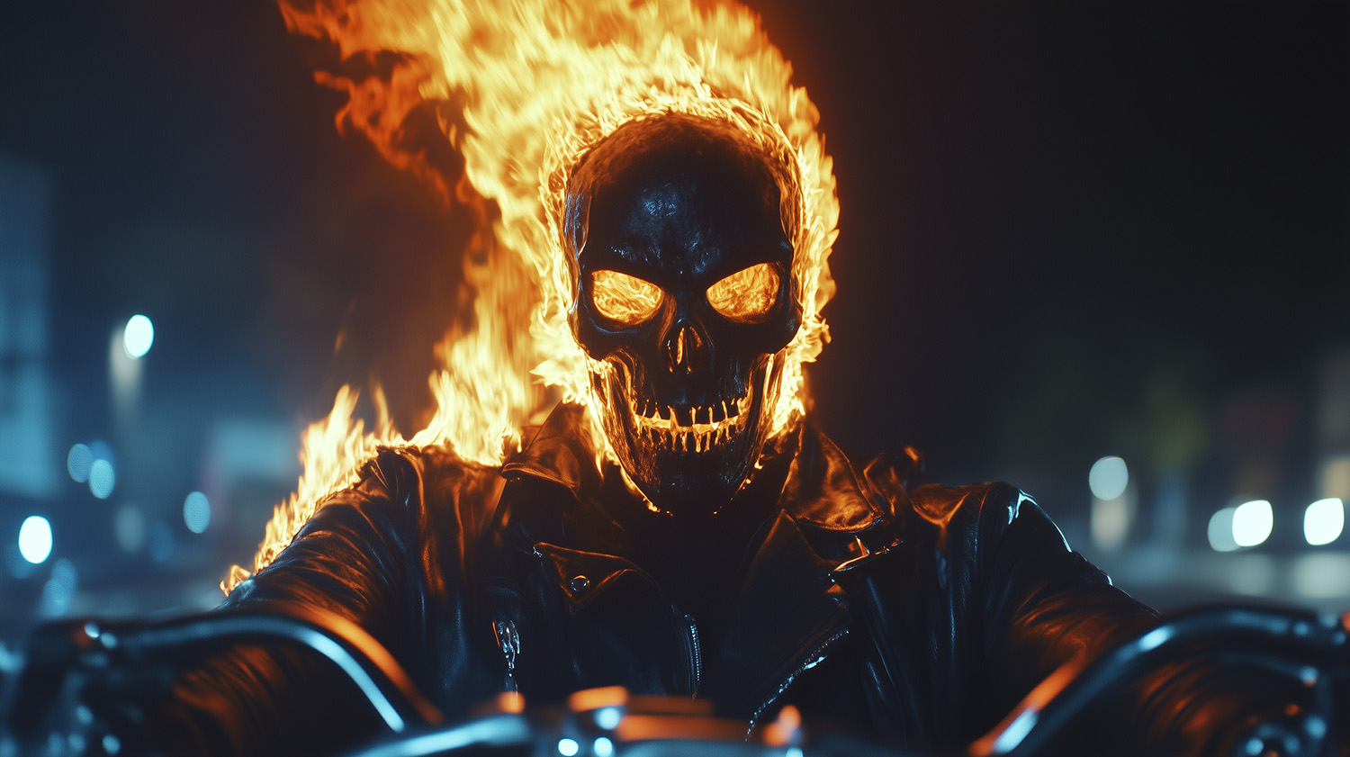 Ghost Rider dans les flammes